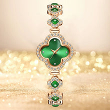 Load image into Gallery viewer, Four Leaf Clover Woman’s Watch
