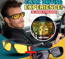 Load image into Gallery viewer, 2 in 1 HD Night Vision Glasses
